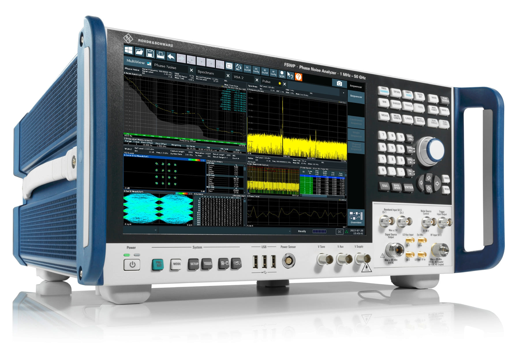 Analizador de ruido de fase