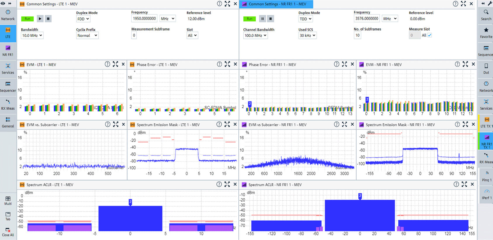 Mobile wireless testing 5G