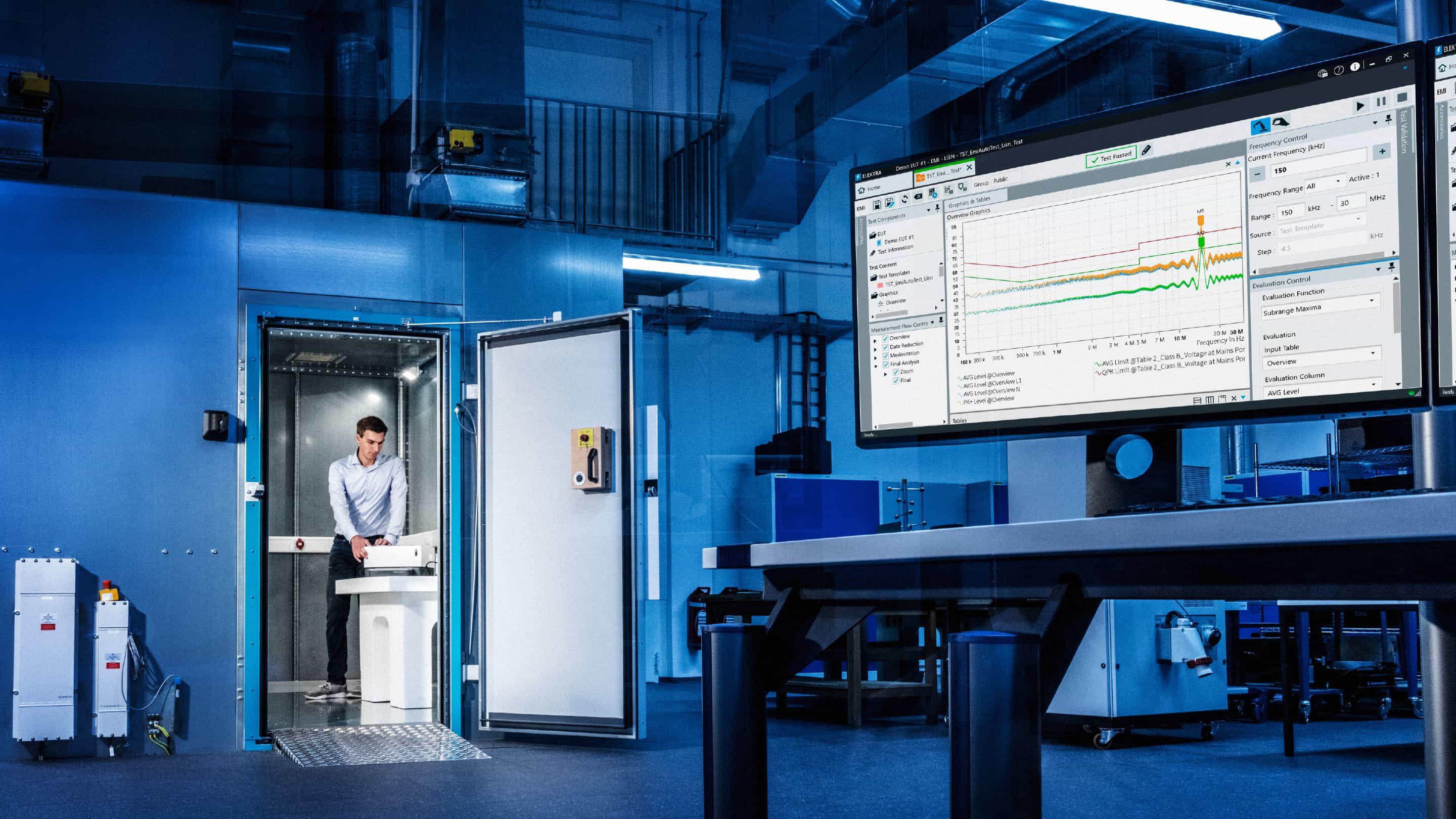 Soluciones para las pruebas de EMC