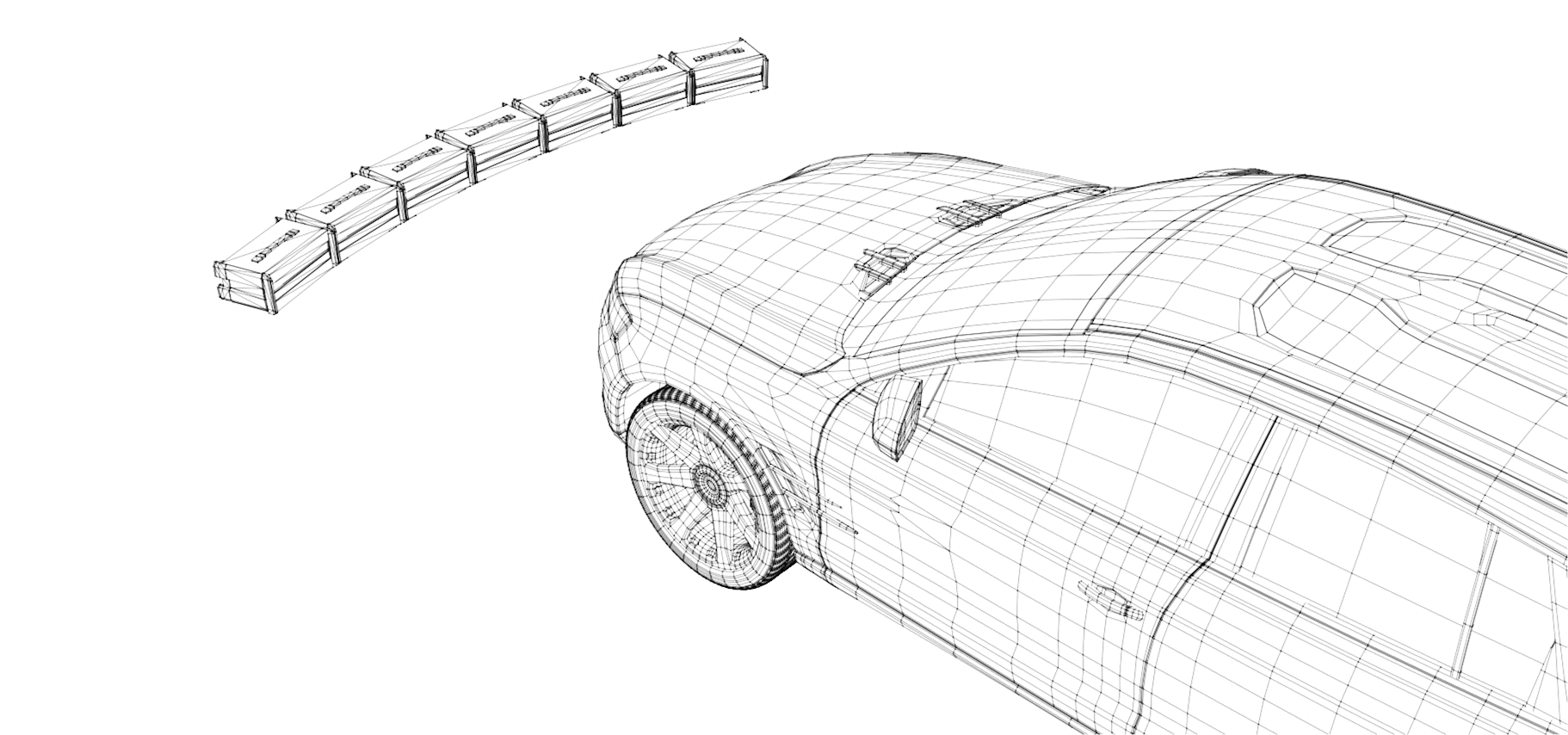 Generador de eco para radar automotriz AREG800A