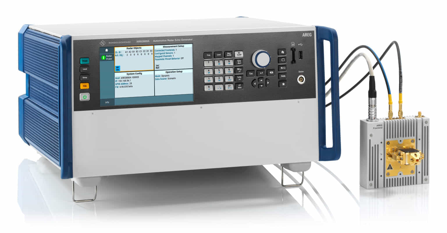 Generador de eco para radar automotriz AREG800A