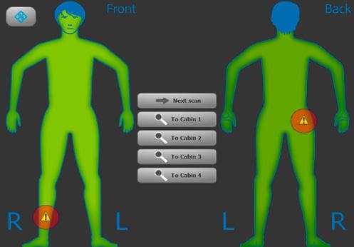Escaner de seguridad ROHDE AND SCHWARZ