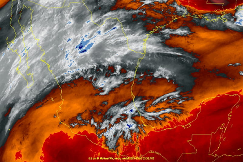Sistema de imágenes satelitales GOES ESTE
